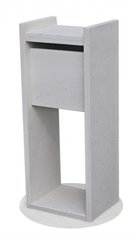 Franse witsteen brievenbus 