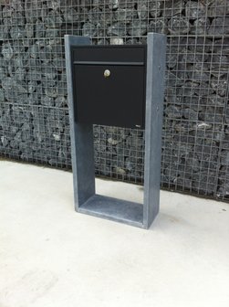 Vasp Annapurna brievenbus zwart 