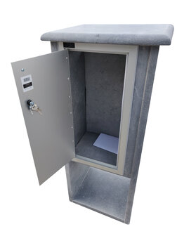 Vasp Madrid Hat pakketbrievenbus digital lock BDXL