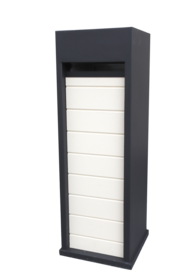 Brievenbus Cambridge Stripes pastorijbeige