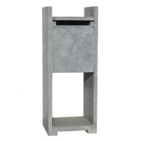 Brievenbus in Chinese blauwe hardsteen Oostende