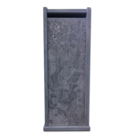 Brievenbus in Chinese blauwe hardsteen Torhout