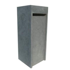 Brievenbus in Chinese blauwe hardsteen Dendermonde